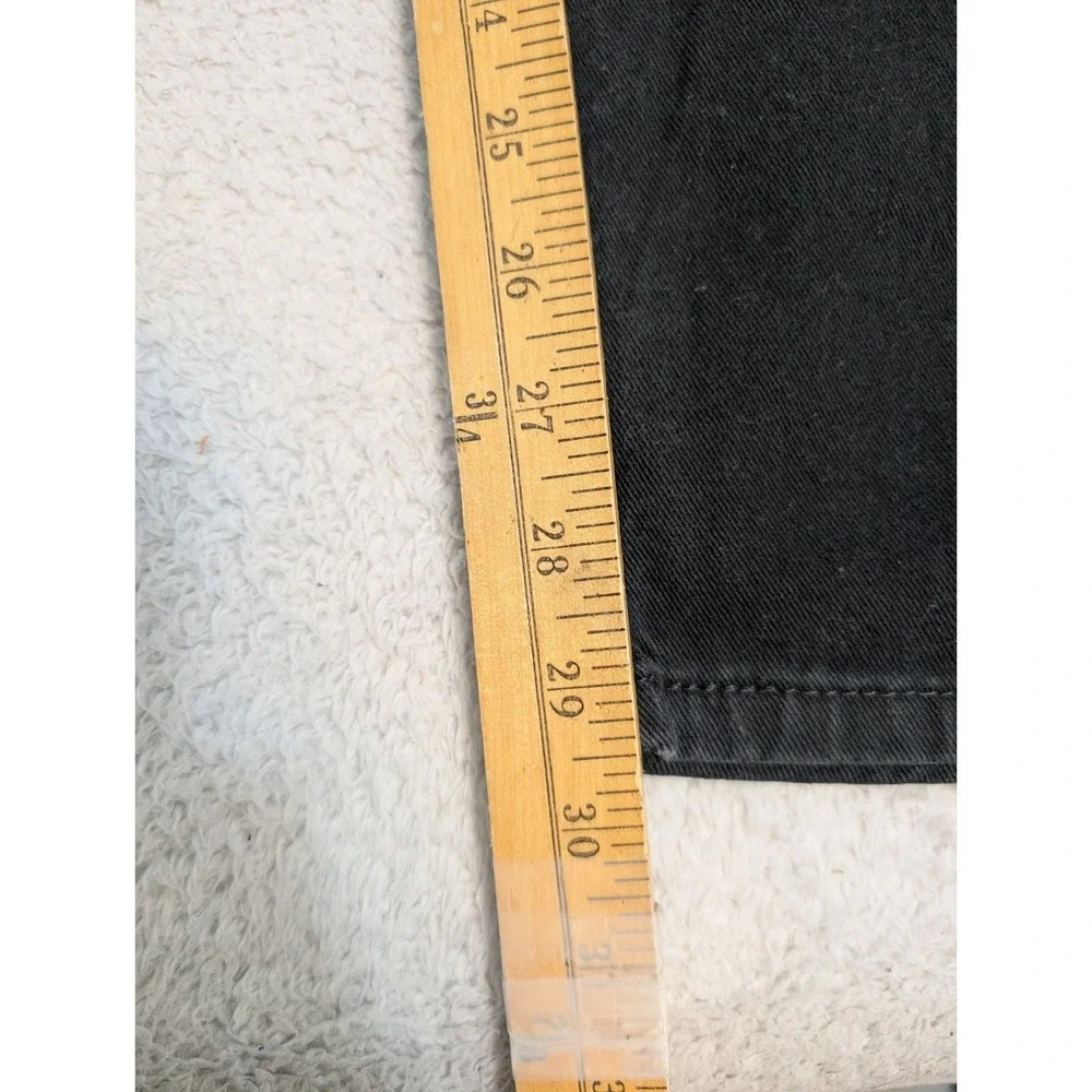 Levis 513 Jeans Mens 38x30 Black Slim Fit‎ Stretch Straight Leg Denim Pants